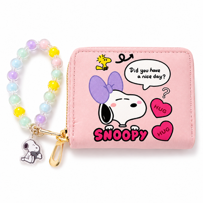 Monedero Snoopy Cuero PU
