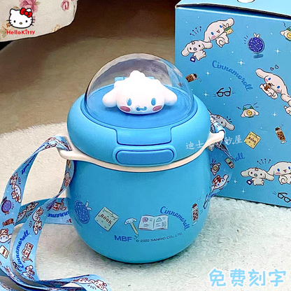 Termo de Acero Inoxidable Cinnamoroll 380 ml 