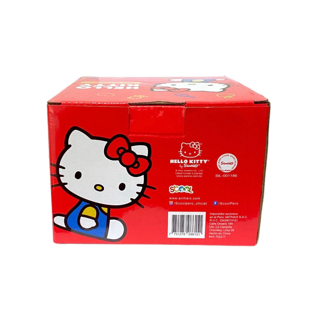 Taza de Cerámica Hello Kitty 400 ml – Incluye Plato