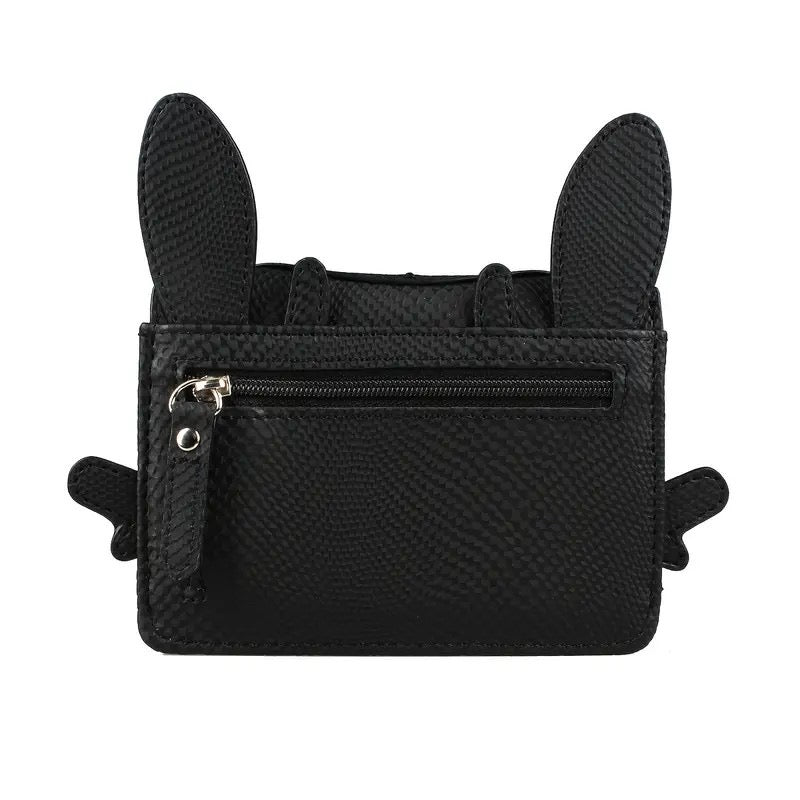 Monedero Tarjetero Billetera Chimuelo 3d Negro