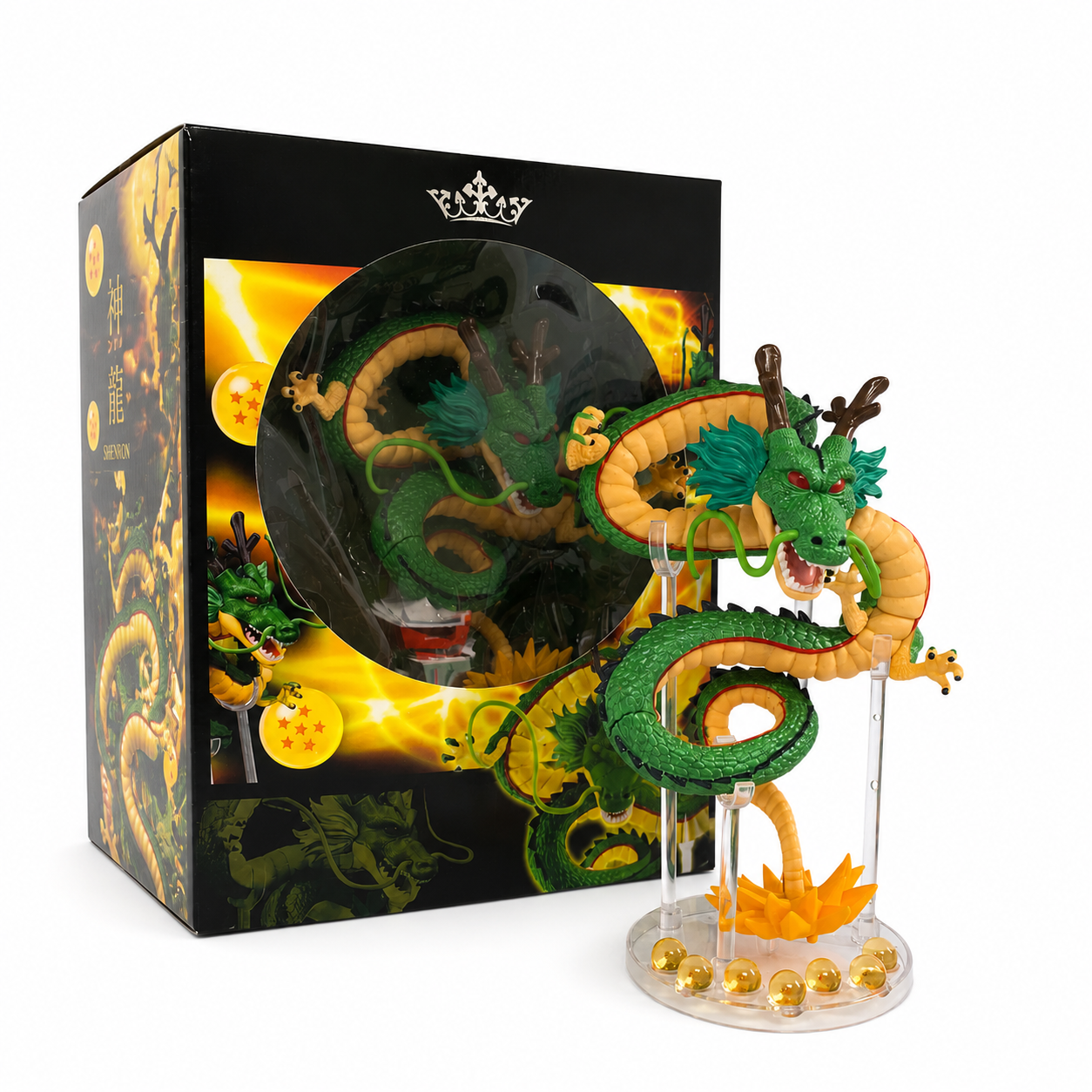 Figura Coleccionable Shenlong Dragon Ball Z con Base 21 cm
