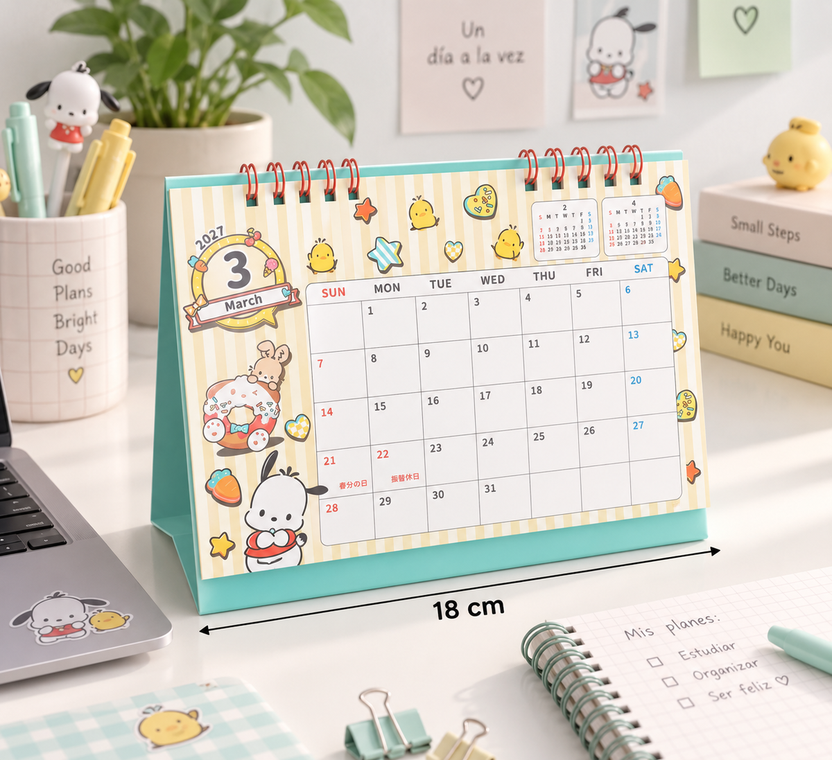 Calendario Pochacco 2027