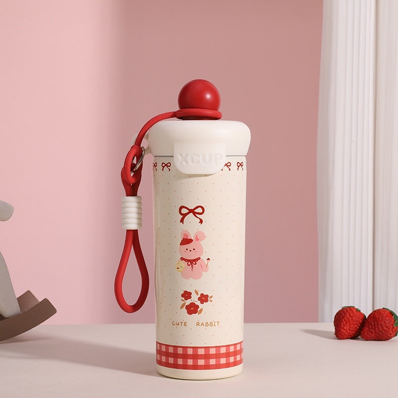 Termo de Acero Inoxidable Kawaii 600 ml