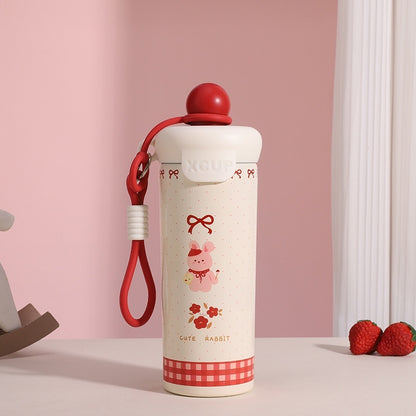 Termo de Acero Inoxidable Kawaii 600 ml