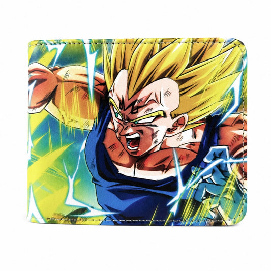 Billetera Gokú y Vegeta Dragon Ball Z Cuero PU