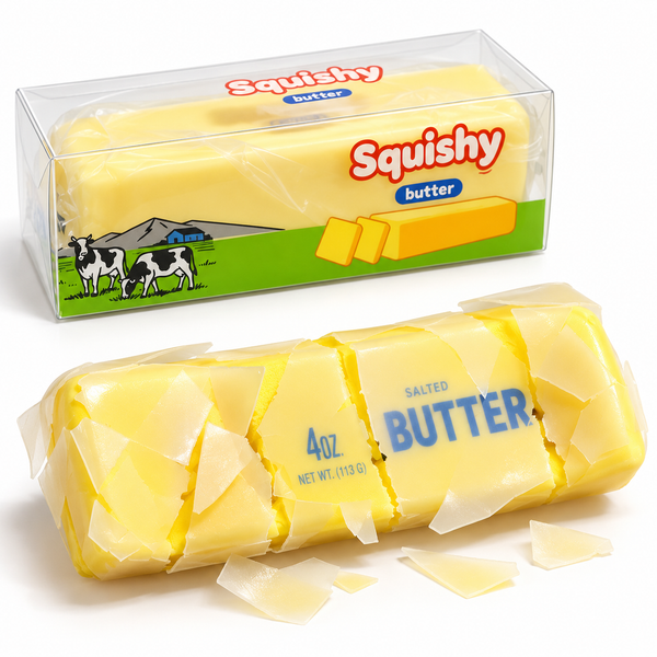 Squishy Mantequilla con Cera 12 cm