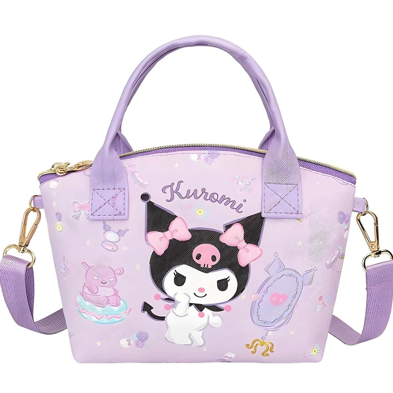 Cartera de Cuero PU Kuromi