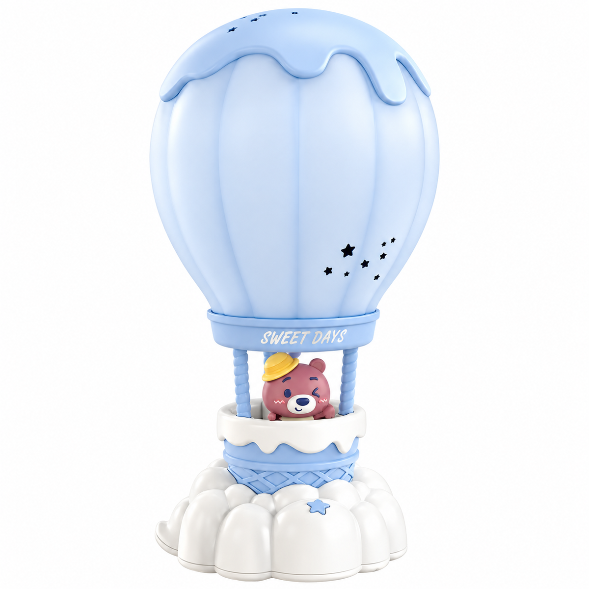 Lámpara Infantil Globo Aerostático - Azul