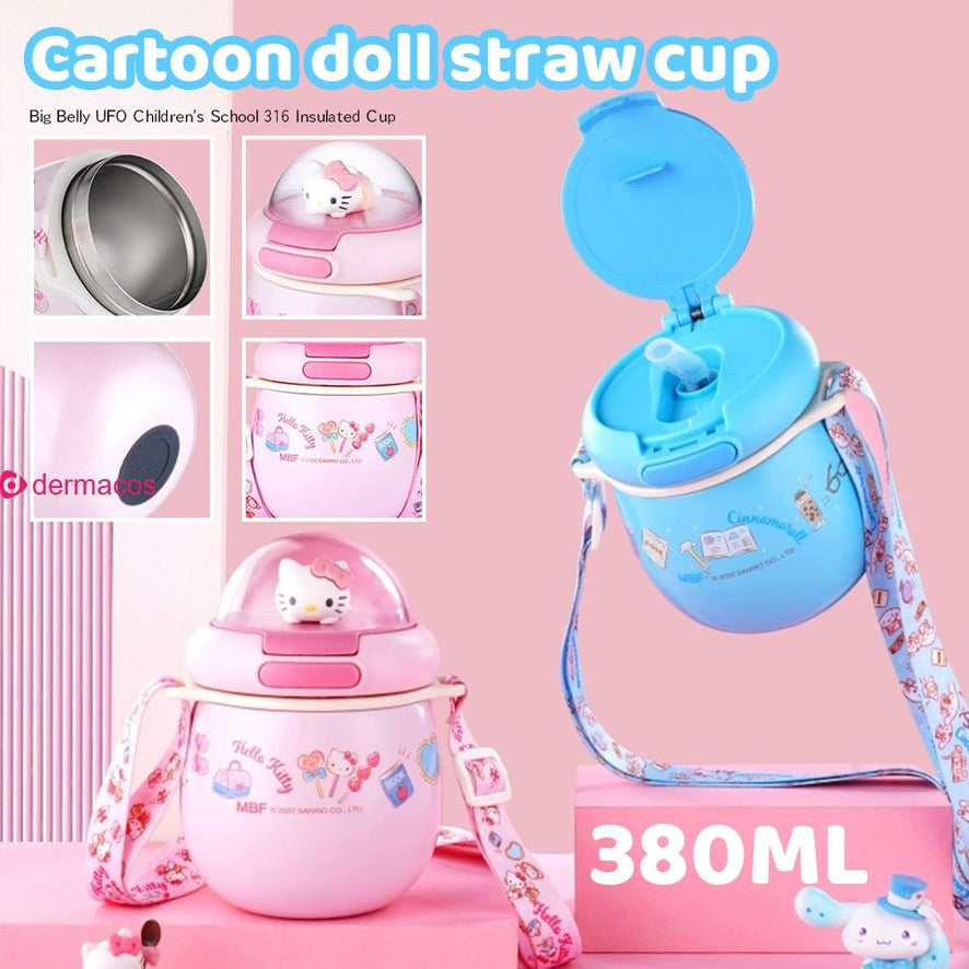 Termo de Acero Inoxidable Cinnamoroll 380 ml 