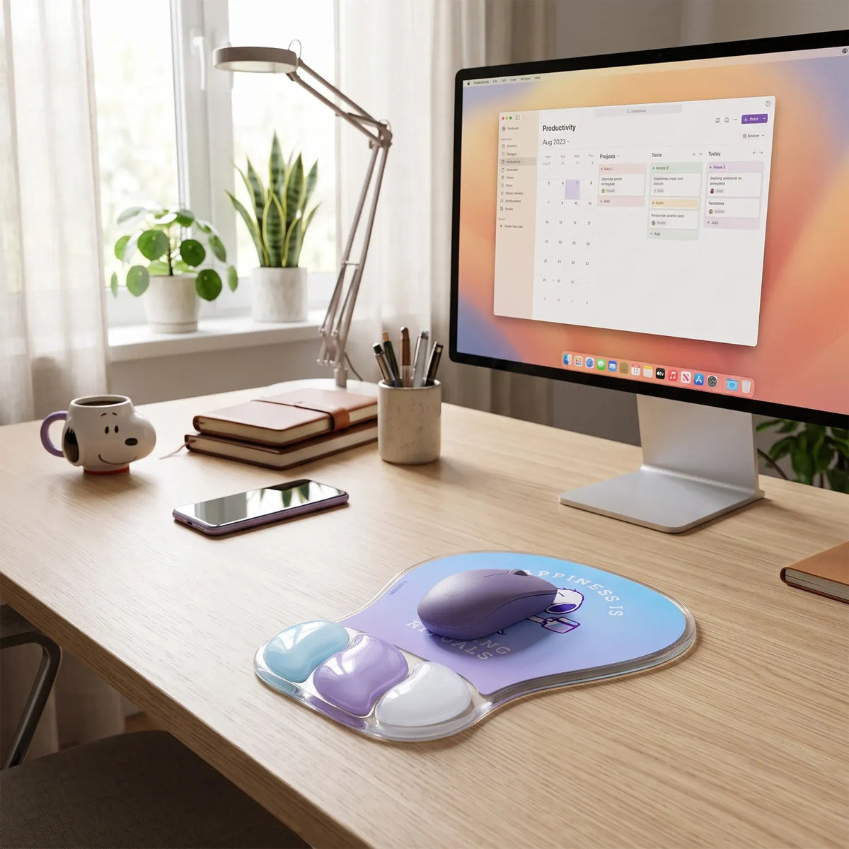 Mousepad Snoopy con Gel
