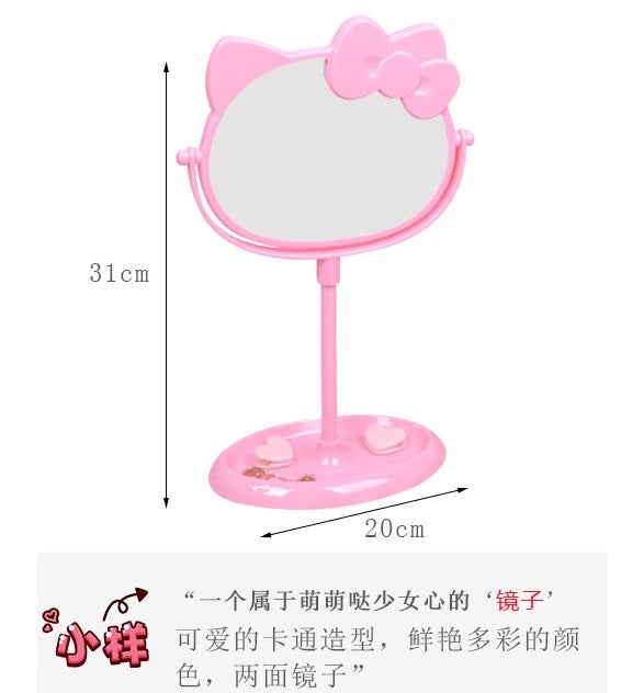 ESPEJO DE MESA DOBLE CARA HELLO KITTY - SANRIO