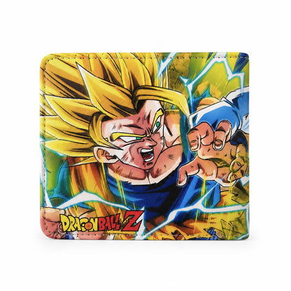 Billetera Gokú y Vegeta Dragon Ball Z Cuero PU