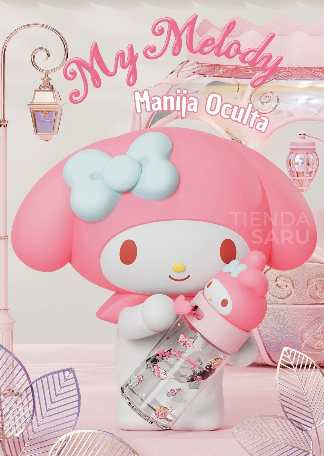 Botella de Vidrio Sanrio 360 ml - My Melody