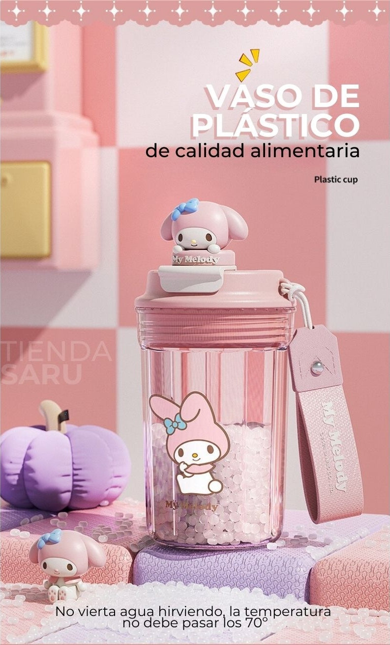 Vaso de Plástico Sanrio My Melody – 520 ml 