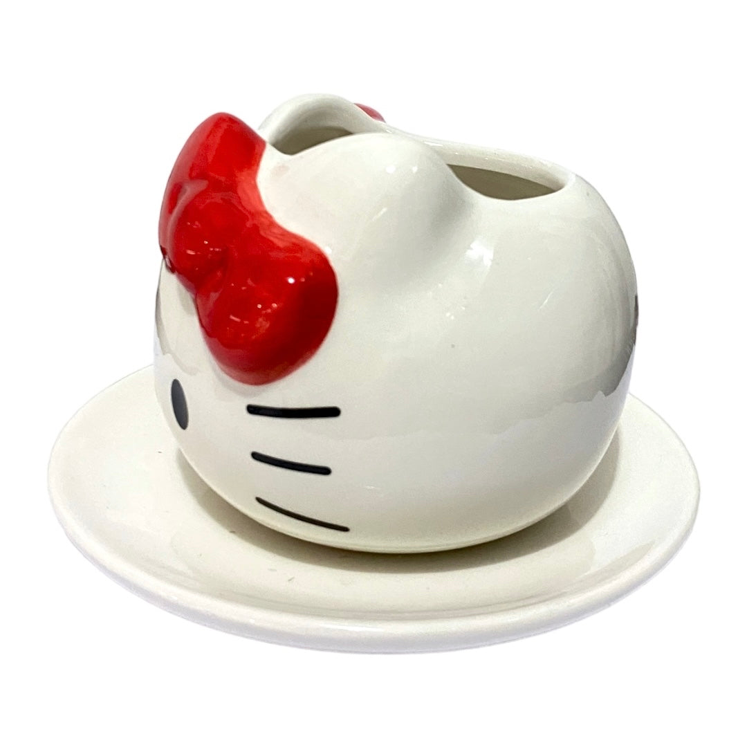 Taza de Cerámica Hello Kitty 400 ml – Incluye Plato