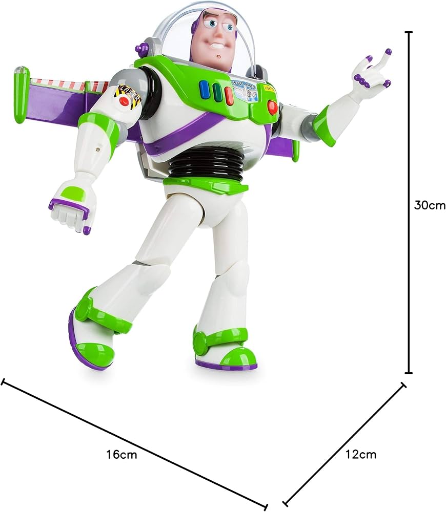 Figura de Acción Buzz Lightyear Toy Story 14 Frases Disney Pixar