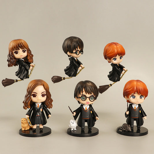 Colección Harry Potter Figura de Acción 6 Piezas
