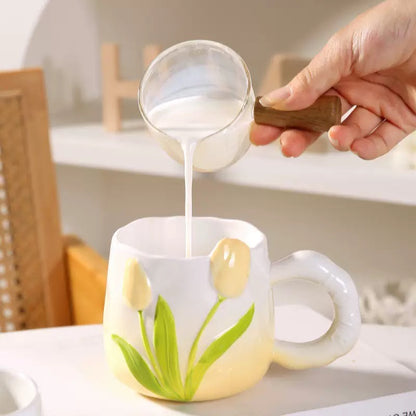 Taza de Cerámica Tulipán 450 ml