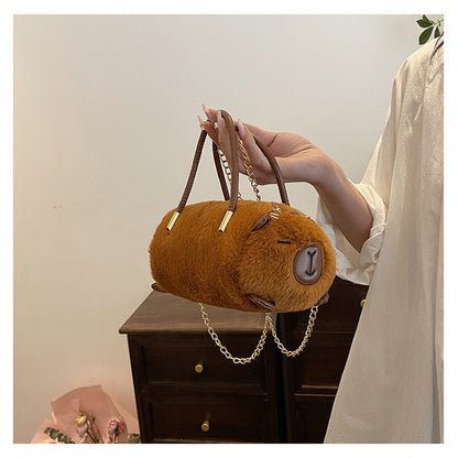 Cartera Capibara con Cadena de Hombro