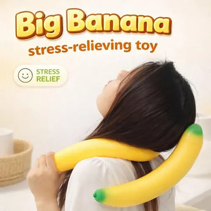 Squishy Plátano Jumbo 45 cm