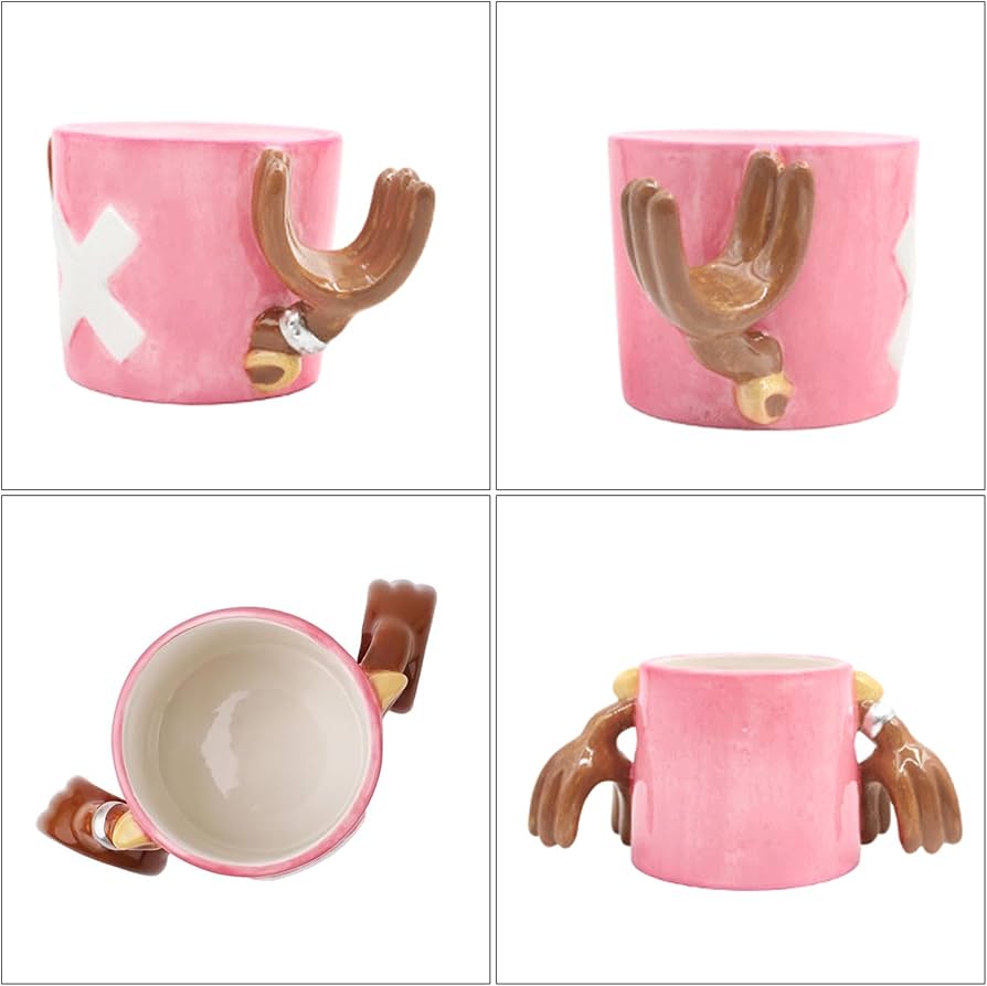 Taza de Cerámica Sombrero de Chopper One Piece 400 ml