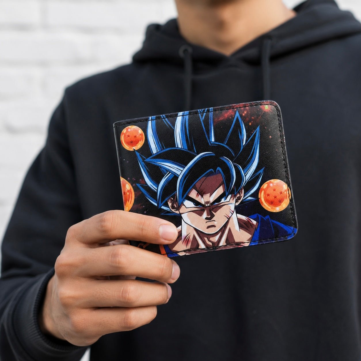 Billetera Gokú Dragón Ball Z Cuero PU