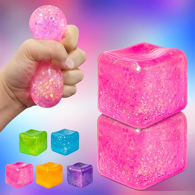 Squishy Cubo con Luces LED