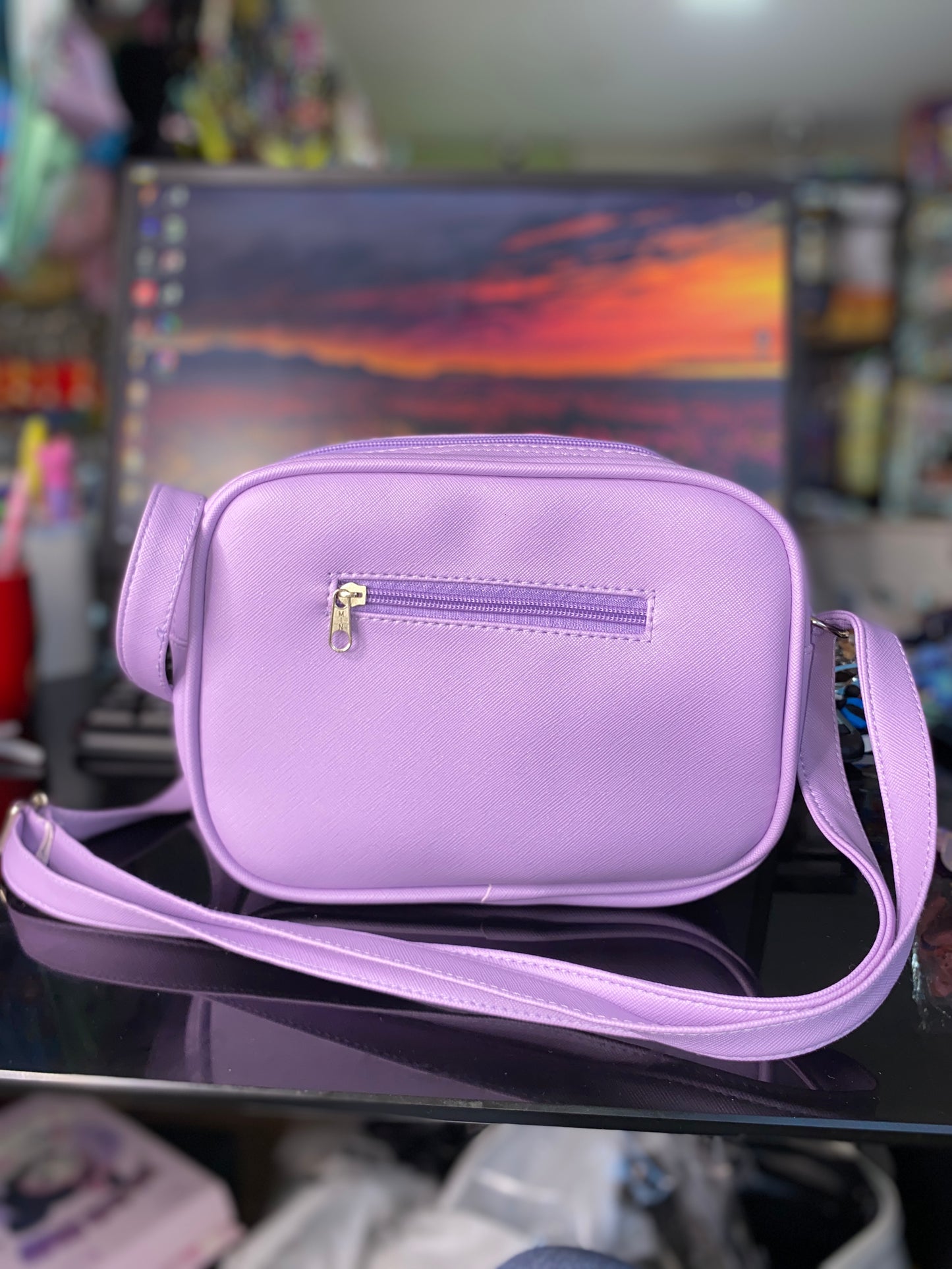 Morral Guerreras KPop Cuero PU con Correa de Hombro