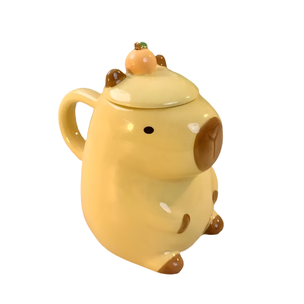 Taza Mug de Cerámica Capibara – 450 ml