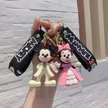 Pack de 2 Llaveros Mickey y Minnie Mouse Novios