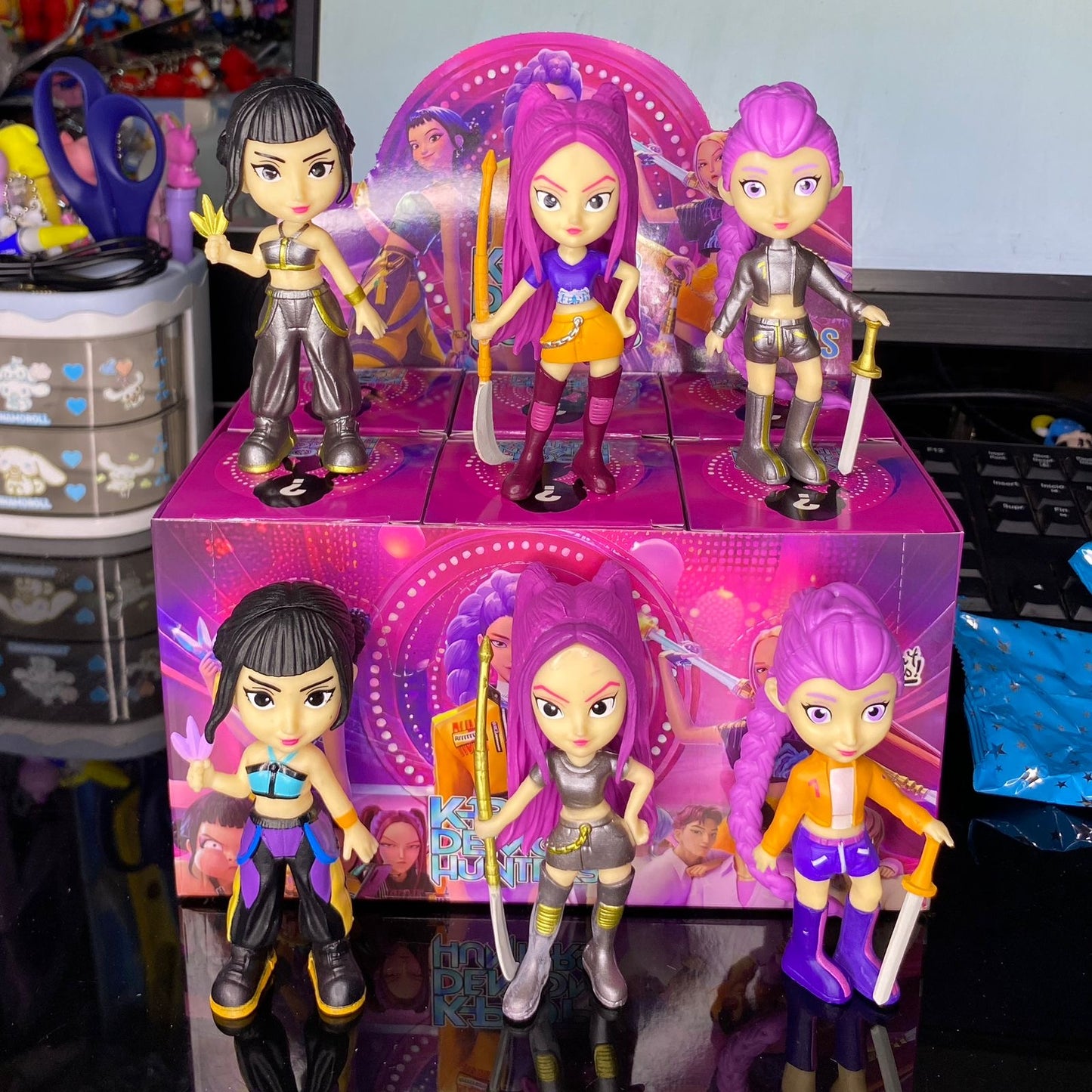 Caja Sorpresa Guerreras KPop 6 piezas 10 cm