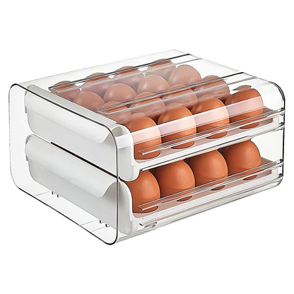 ACRYLIC EGG ORGANIZER WITH CAPACITY FOR 32 UNITS