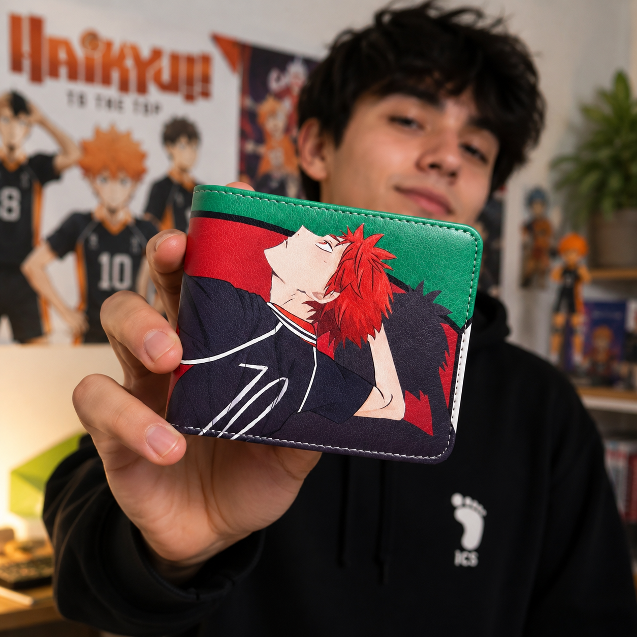 Billetera Haikyuu Cuero PU