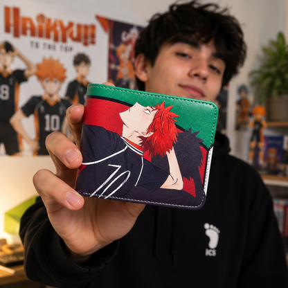 Billetera Haikyuu Cuero PU