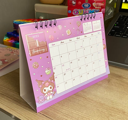 Calendario de Mesa Kuromi – Sanrio Japón