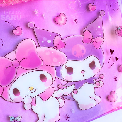 Cartuchera My Melody & Kuromi – Sanrio Japón