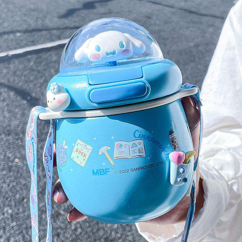 Termo de Acero Inoxidable Cinnamoroll 380 ml 