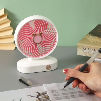 MINI VENTILADOR PORTÁTIL DE ESCRITORIO 2 POTENCIAS