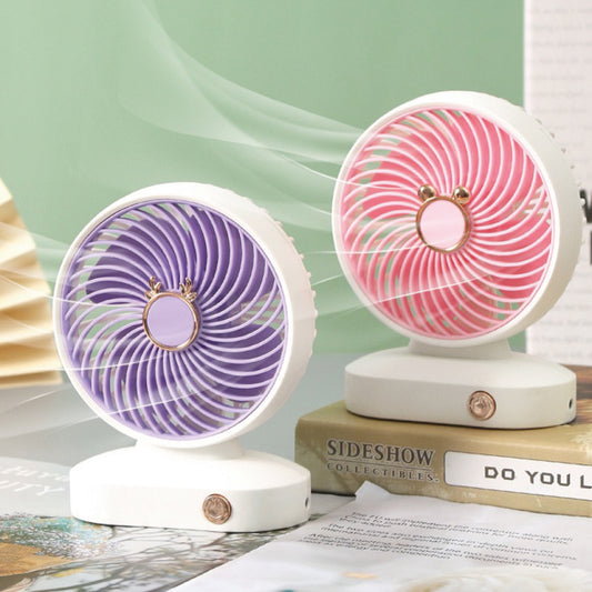 MINI PORTABLE DESKTOP FAN 2 POWERS