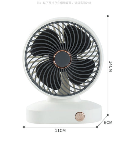 MINI VENTILADOR PORTÁTIL DE ESCRITORIO 2 POTENCIAS