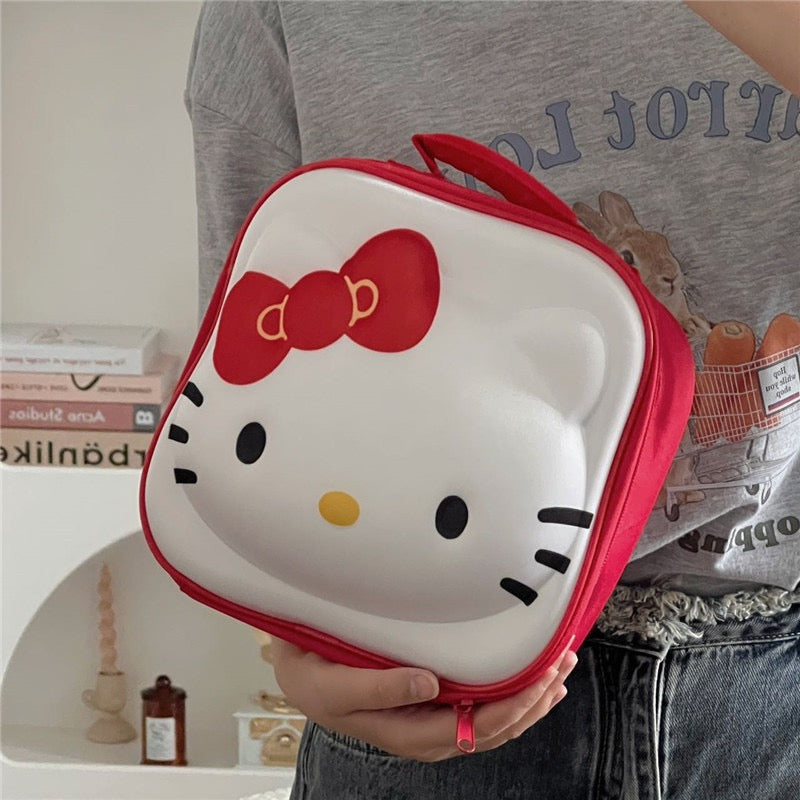 NECESER PORTA COSMÉTICOS SANRIO 3D HELLO KITTY