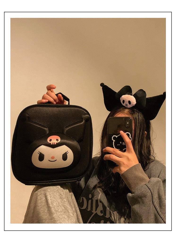 SANRIO 3D KUROMI COSMETIC BAG