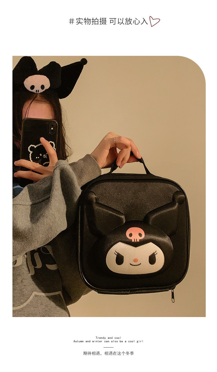 SANRIO 3D KUROMI COSMETIC BAG