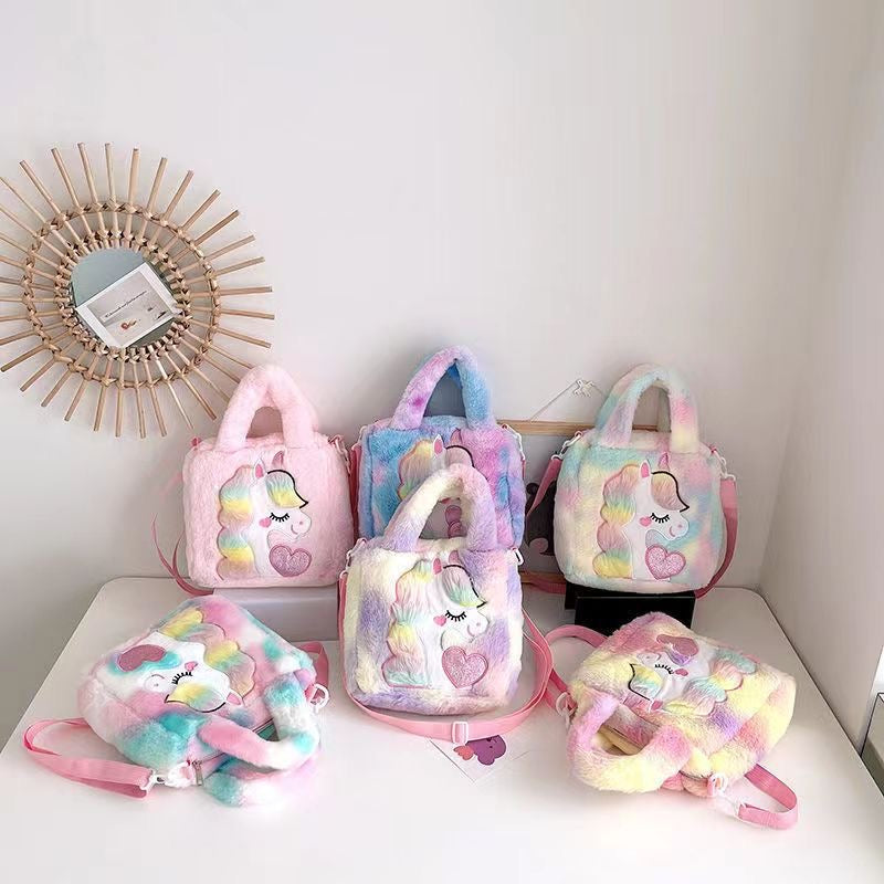 Cartera Unicornio con Luces LED para Niñas