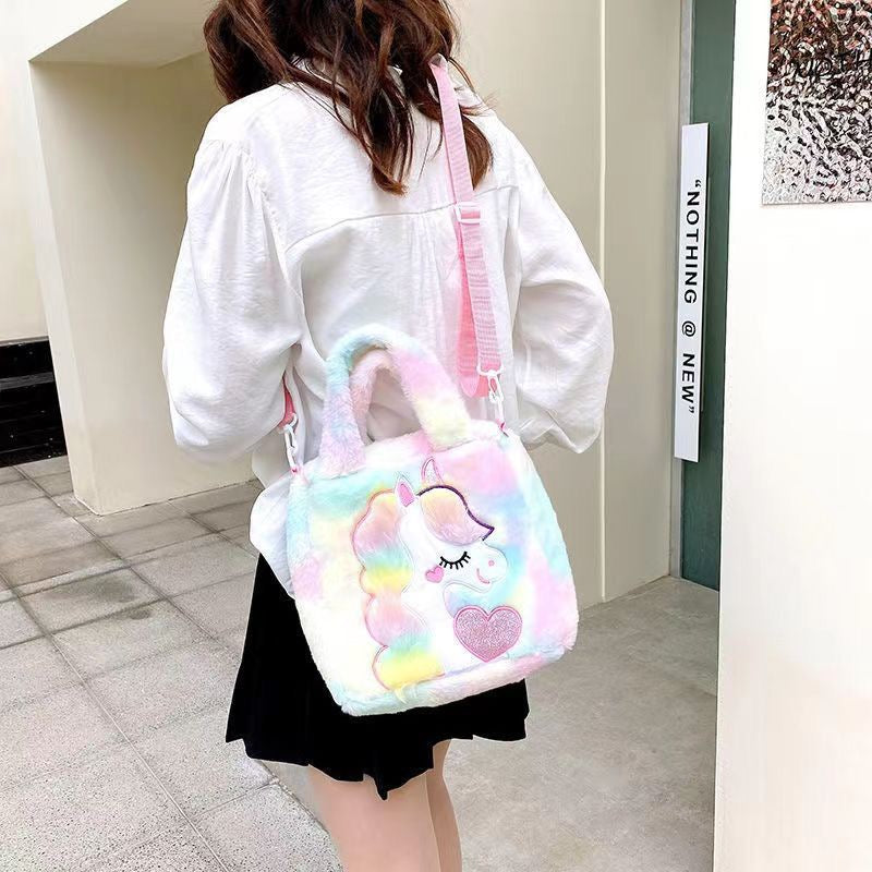 Cartera Unicornio con Luces LED para Niñas