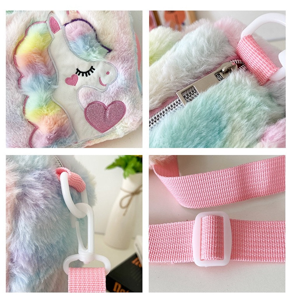 Cartera Unicornio con Luces LED para Niñas