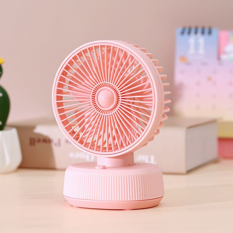 Mini Ventilador de Escritorio Inalámbrico