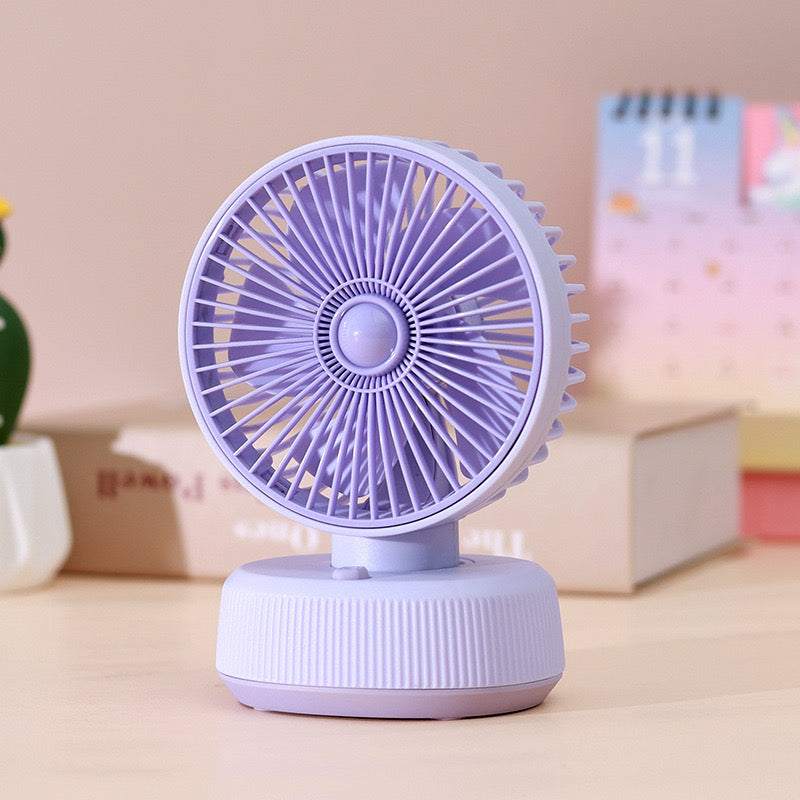 Mini Ventilador de Escritorio Inalámbrico