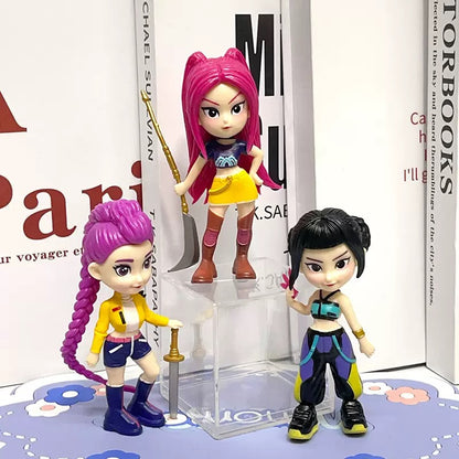 Caja Sorpresa Guerreras KPop 6 piezas 10 cm