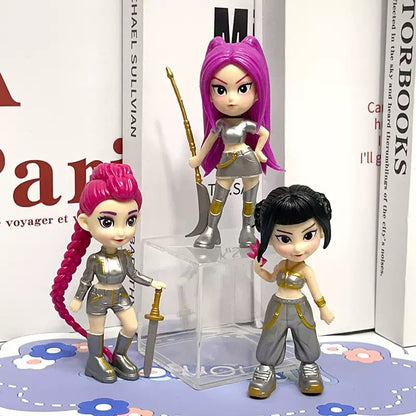Caja Sorpresa Guerreras KPop 6 piezas 10 cm